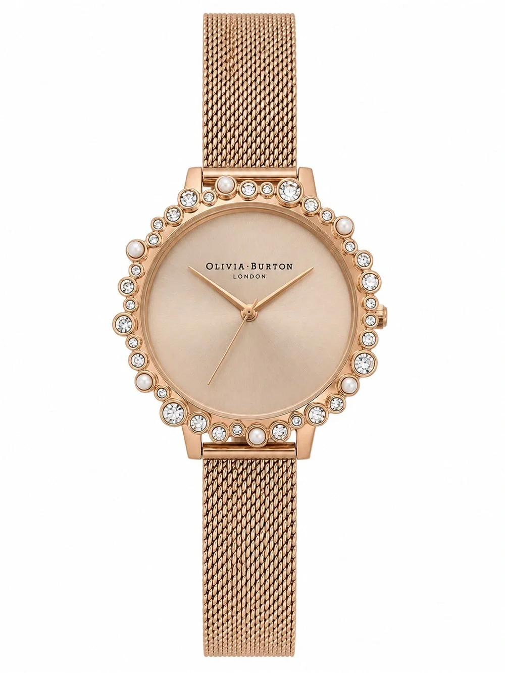 OLIVIA BURTON “Under the Sea” Mesh Bracelet Watch